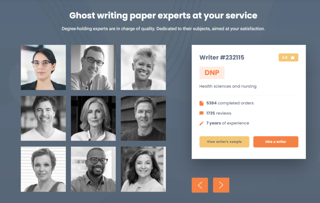 Academicghostwriter writers