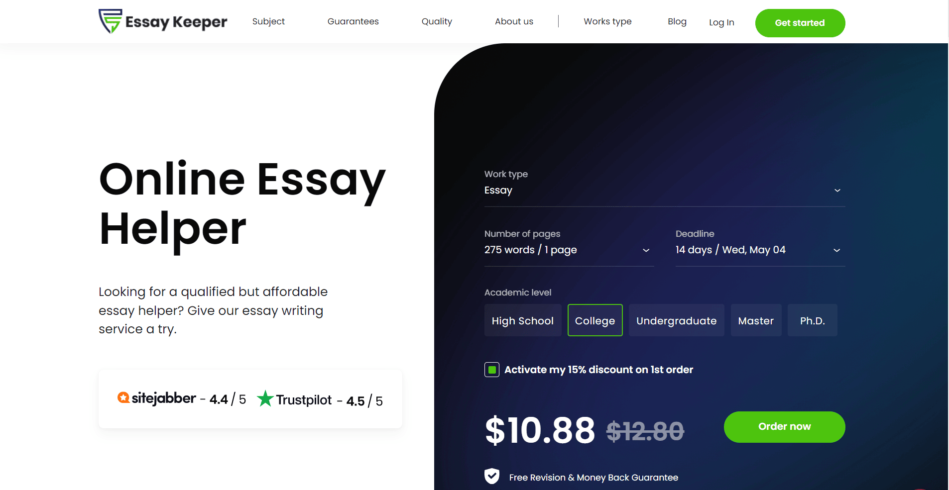 essaykeeper review