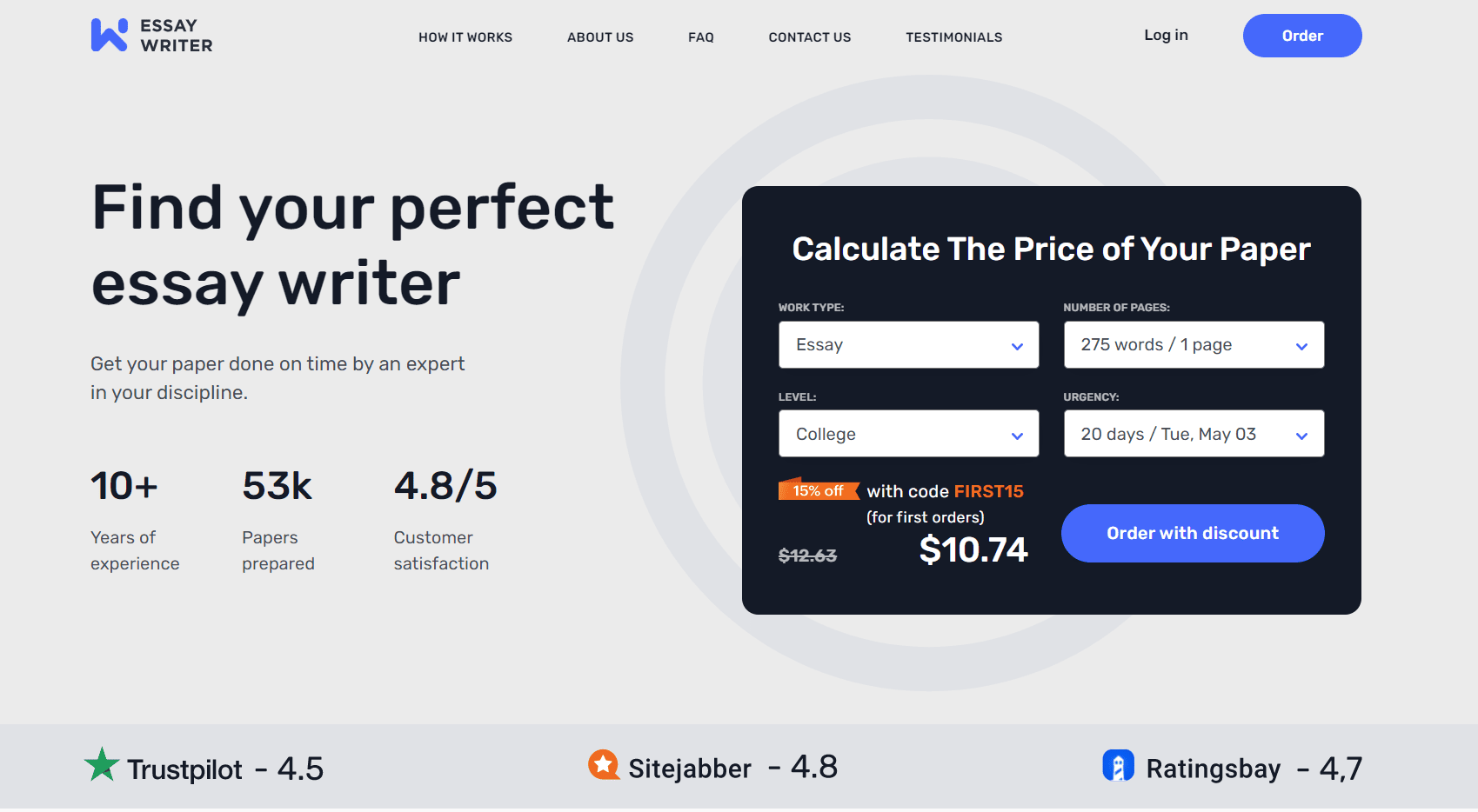 essaywriter overview